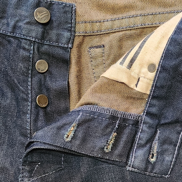 William Rast Ben Straight & Regular jeans Size 36 Dark wash denim - Picture 2 of 14